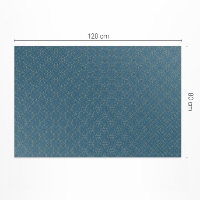 Vinyl carpet Regular pattern of delicate ornament