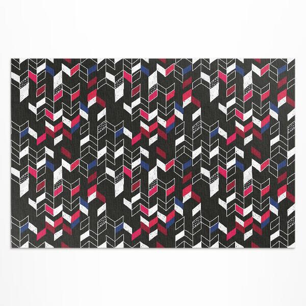 Vinyl carpet Modern design trendy geometric pattern