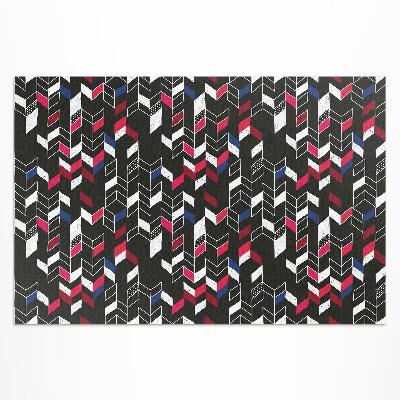 Vinyl carpet Modern design trendy geometric pattern