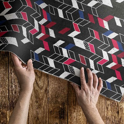 Vinyl carpet Modern design trendy geometric pattern