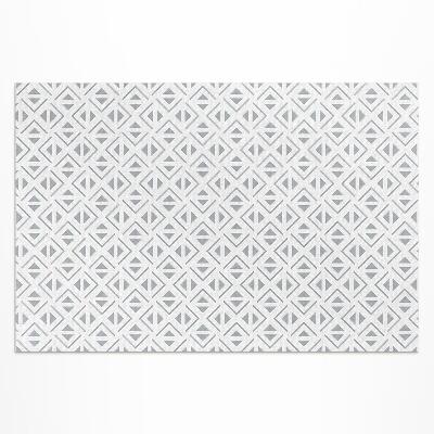 Vinyl carpet Minimalist geometric pattern