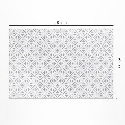 Vinyl carpet Minimalist geometric pattern