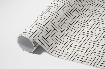 Vinyl carpet Minimalist maze with regular lines