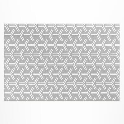Vinyl carpet Regular decorative pattern