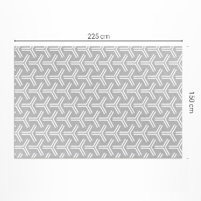 Vinyl carpet Regular decorative pattern