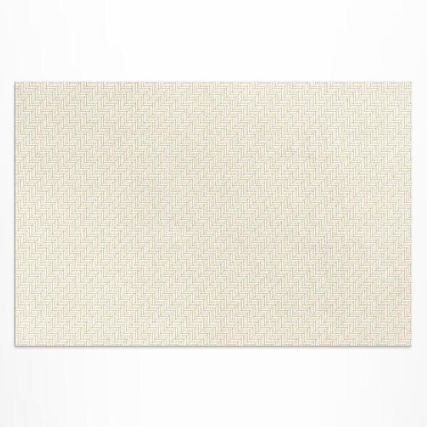 Vinyl carpet Fine minimalist heringbone parquet