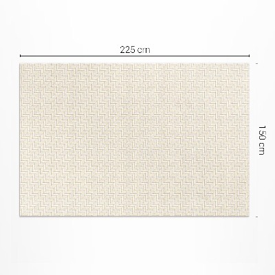 Vinyl carpet Fine minimalist heringbone parquet