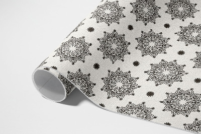 Vinyl carpet Small mandalas boho oriental pattern