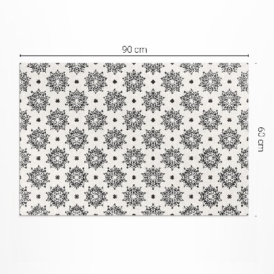 Vinyl carpet Small mandalas boho oriental pattern