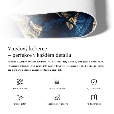 Vinyl carpet Elegant marble abstract stone