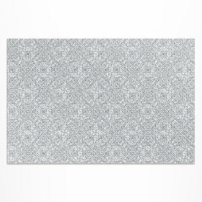 Vinyl carpet Fine mosaic with ornamental details