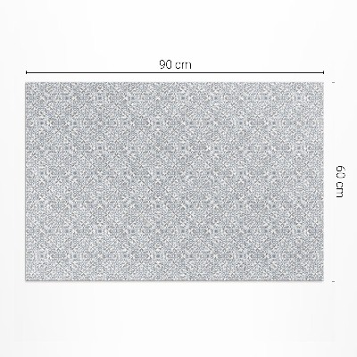 Vinyl carpet Fine mosaic with ornamental details