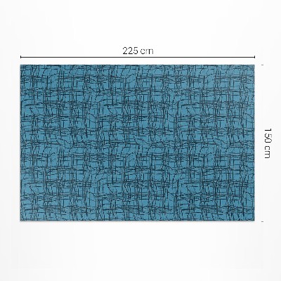 Vinyl carpet Fabric pattern with irregular threads