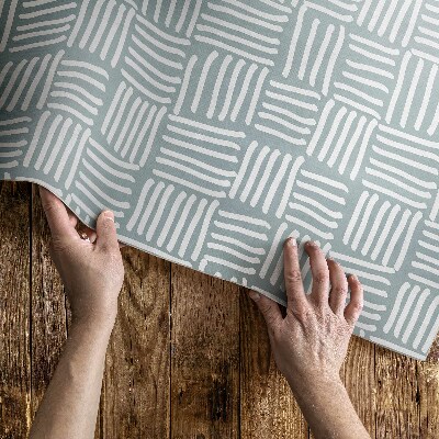 Vinyl carpet Minimalist pattern Boho plaid