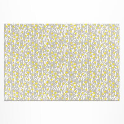 Vinyl carpet Field meadow fine boho flowers