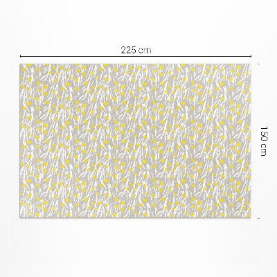 Vinyl carpet Field meadow fine boho flowers