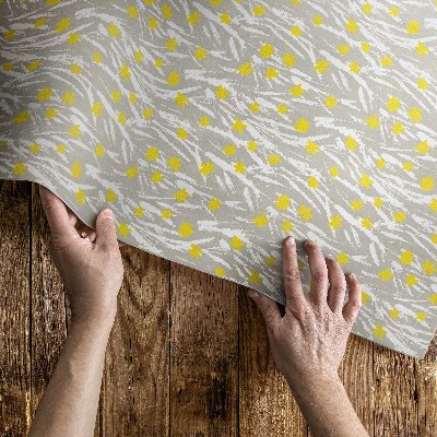 Vinyl carpet Field meadow fine boho flowers