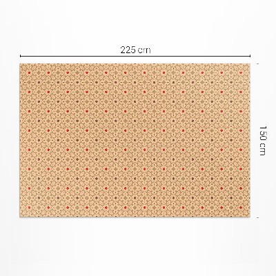 Vinyl carpet Oriental design Persian style