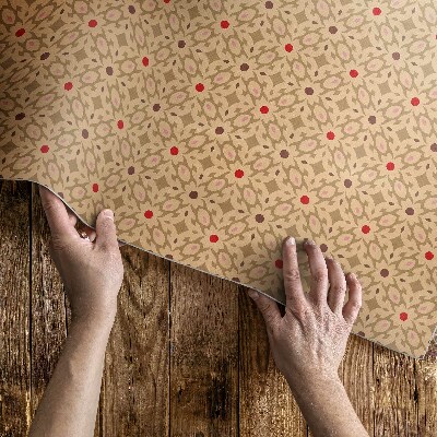Vinyl carpet Oriental design Persian style