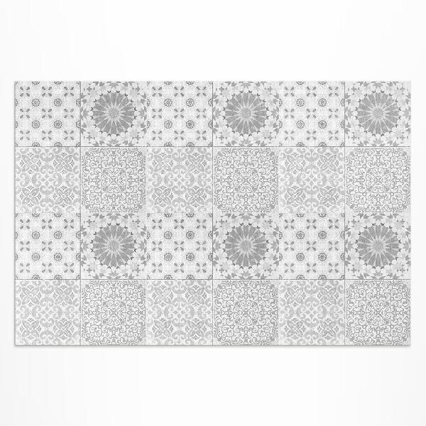 Vinyl carpet Trendy mosaic ornamental tiles
