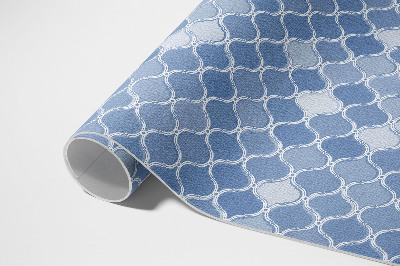 Vinyl carpet Mediterranean mosaic fine tiles