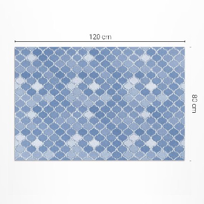 Vinyl carpet Mediterranean mosaic fine tiles