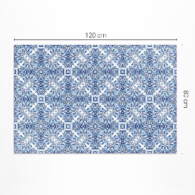 Vinyl carpet Portuguese ornamental tiles