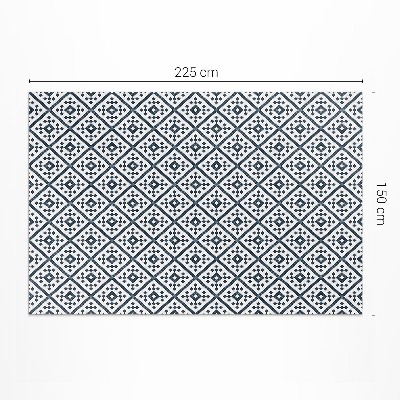 Vinyl carpet Fine pattern in elegant style