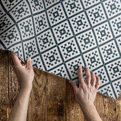 Vinyl carpet Fine pattern in elegant style