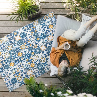 Vinyl carpet Colorful mosaic pattern tiles