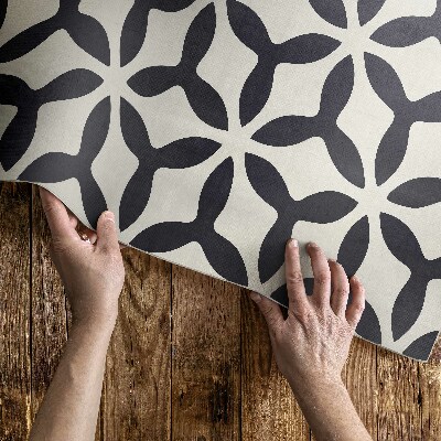 Vinyl carpet Modern geometric pattern