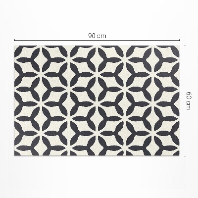 Vinyl carpet Modern geometric pattern