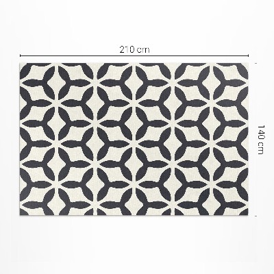 Vinyl carpet Modern geometric pattern