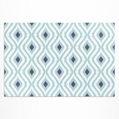 Vinyl carpet Abstract waves elegant design