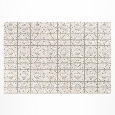 Vinyl carpet Elegant minimalist decorative pattern