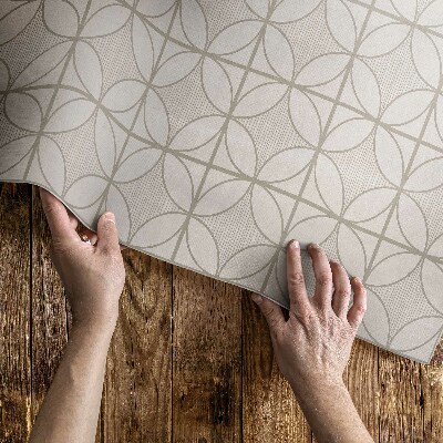 Vinyl carpet Elegant minimalist decorative pattern