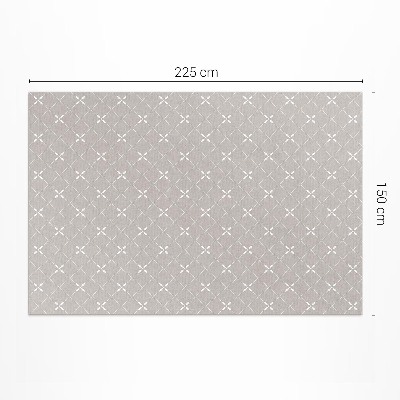 Vinyl carpet Elegant minimalist decorative pattern
