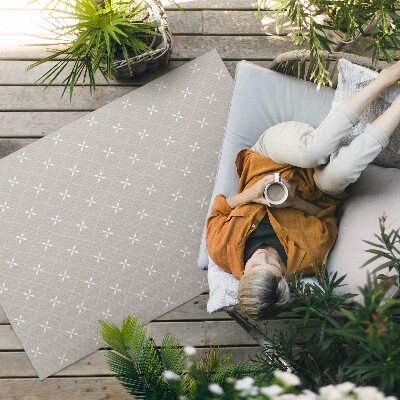 Vinyl carpet Elegant minimalist decorative pattern