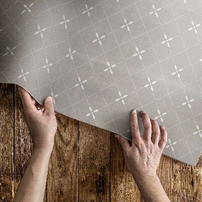 Vinyl carpet Elegant minimalist decorative pattern