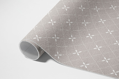 Vinyl carpet Elegant minimalist decorative pattern