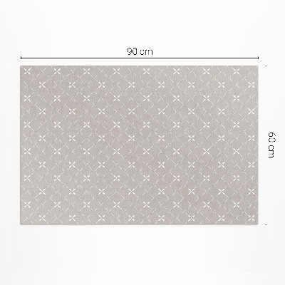 Vinyl carpet Elegant minimalist decorative pattern