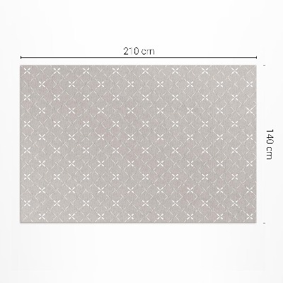 Vinyl carpet Elegant minimalist decorative pattern
