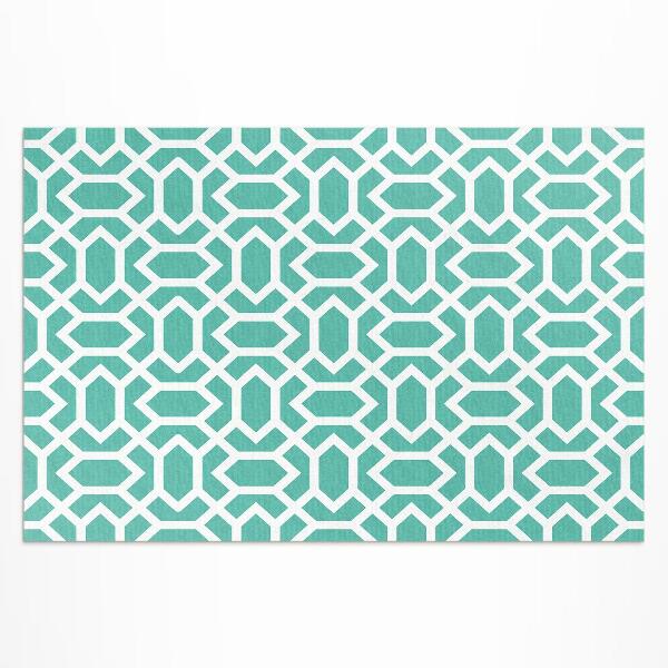 Vinyl carpet Mosaic of irregular tiles