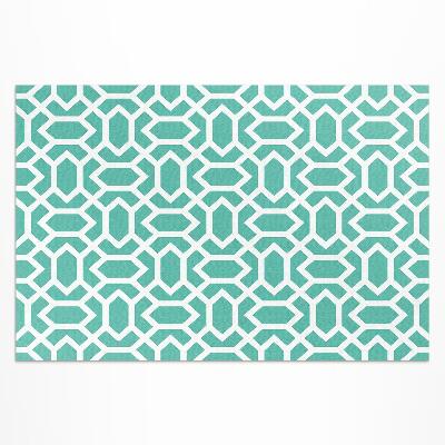 Vinyl carpet Mosaic of irregular tiles