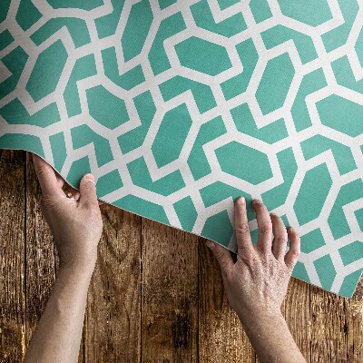 Vinyl carpet Mosaic of irregular tiles