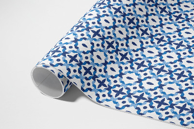 Vinyl carpet Spanish mosaic decorative pattern