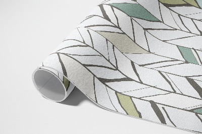 Vinyl carpet Abstract herringbone Indian style