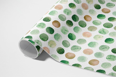 Vinyl carpet Watercolor painted dots boho circles