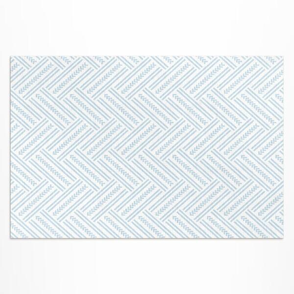 Vinyl carpet Trendy modern herringbone pattern