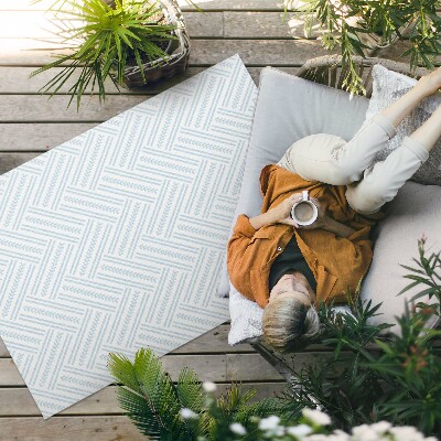Vinyl carpet Trendy modern herringbone pattern